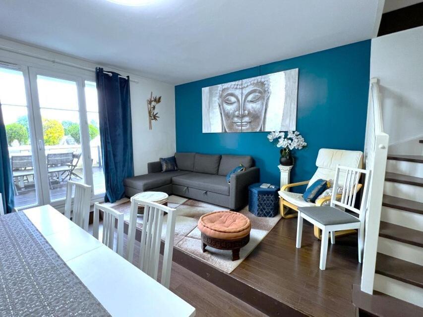 Appartement Familial Pour 6 Adultes Et 5 Enfants A 10 Min De Disney バイー・ロマンヴィリエ エクステリア 写真